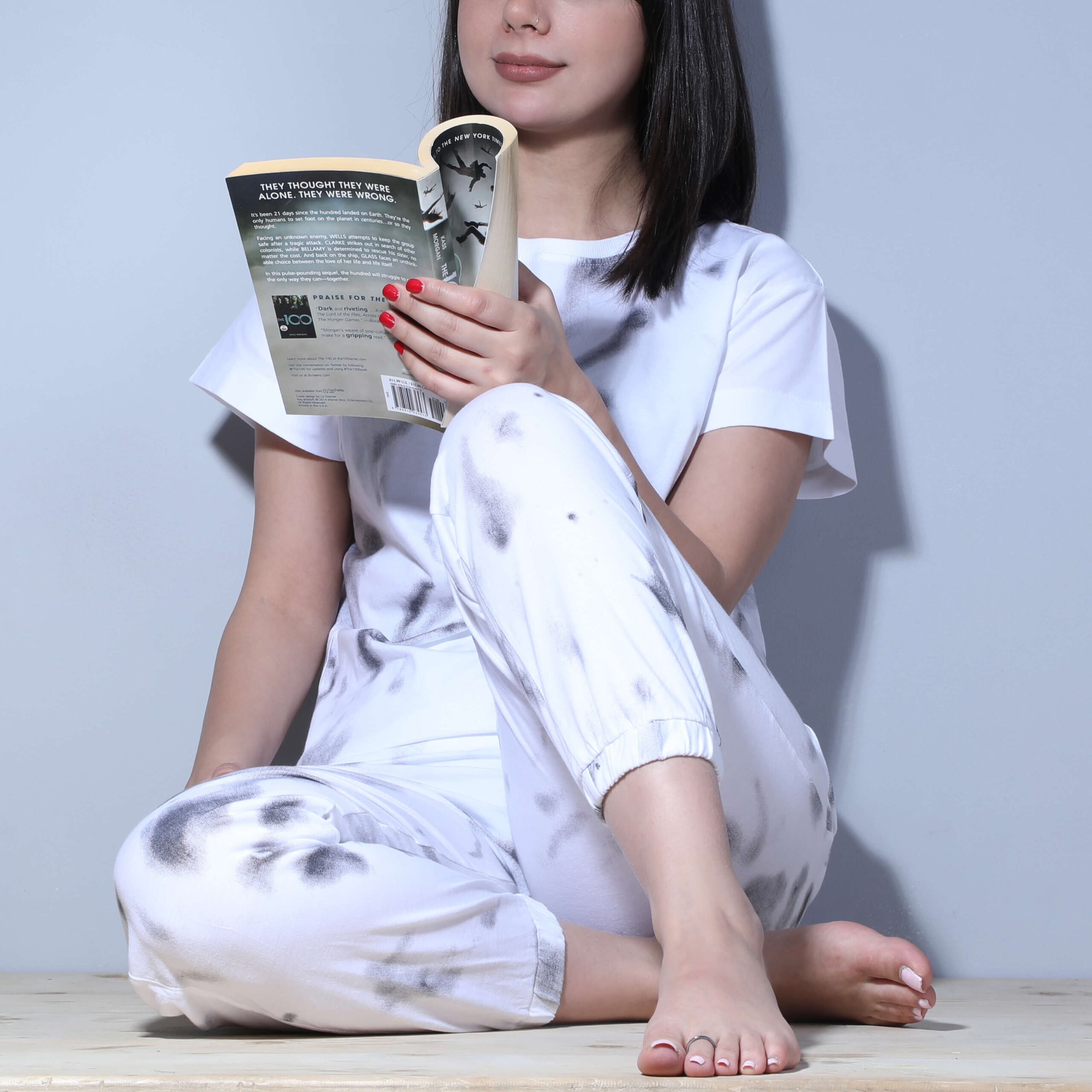 ست تی شرت و شلوار ابرو بادی گارودی