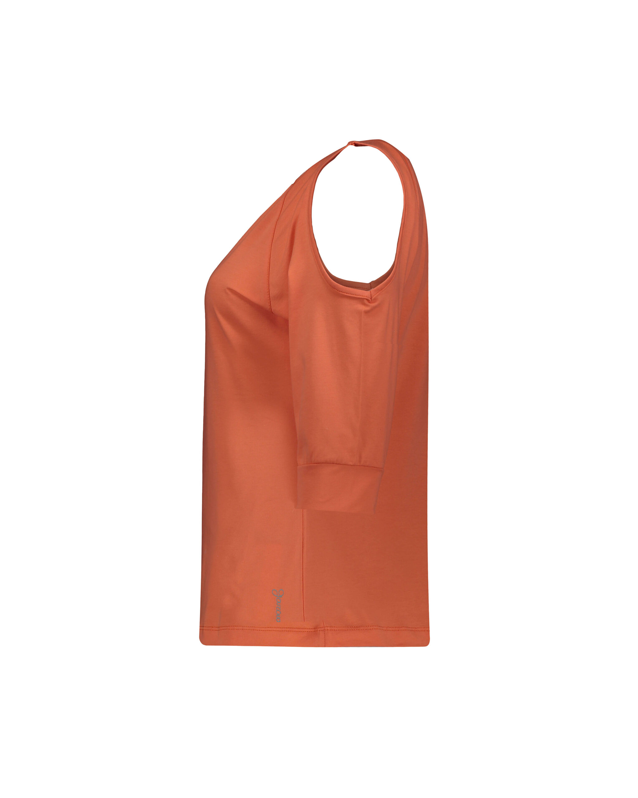 تي شرت زنانه سرشانه باز آستين مچ دار