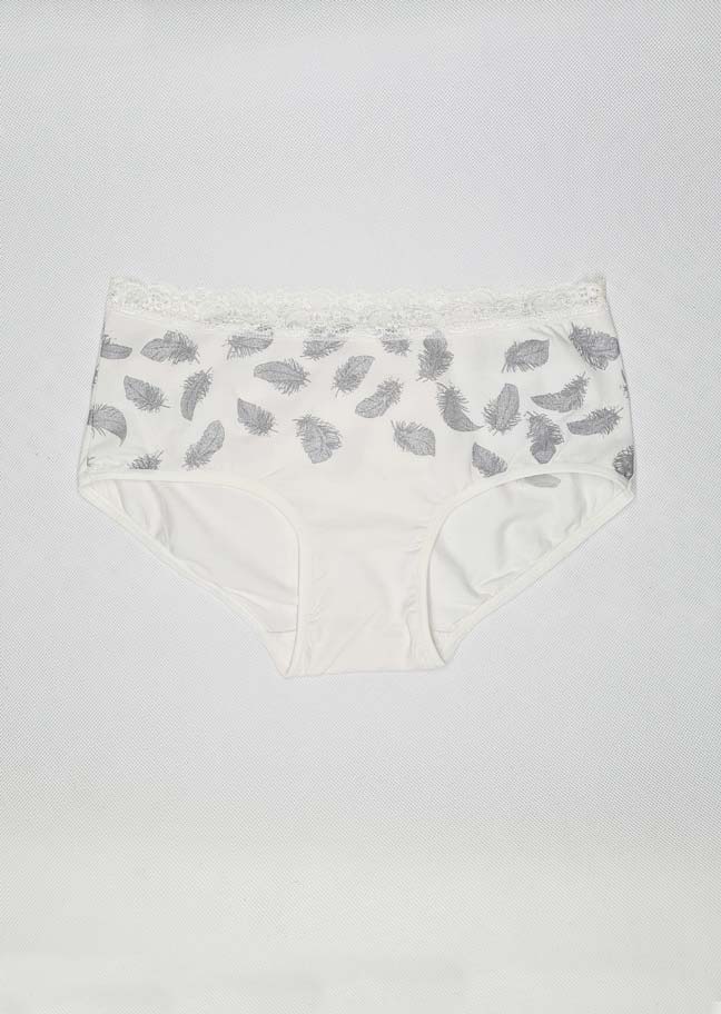 شورت زنانه چاپ پر کمرتوردار